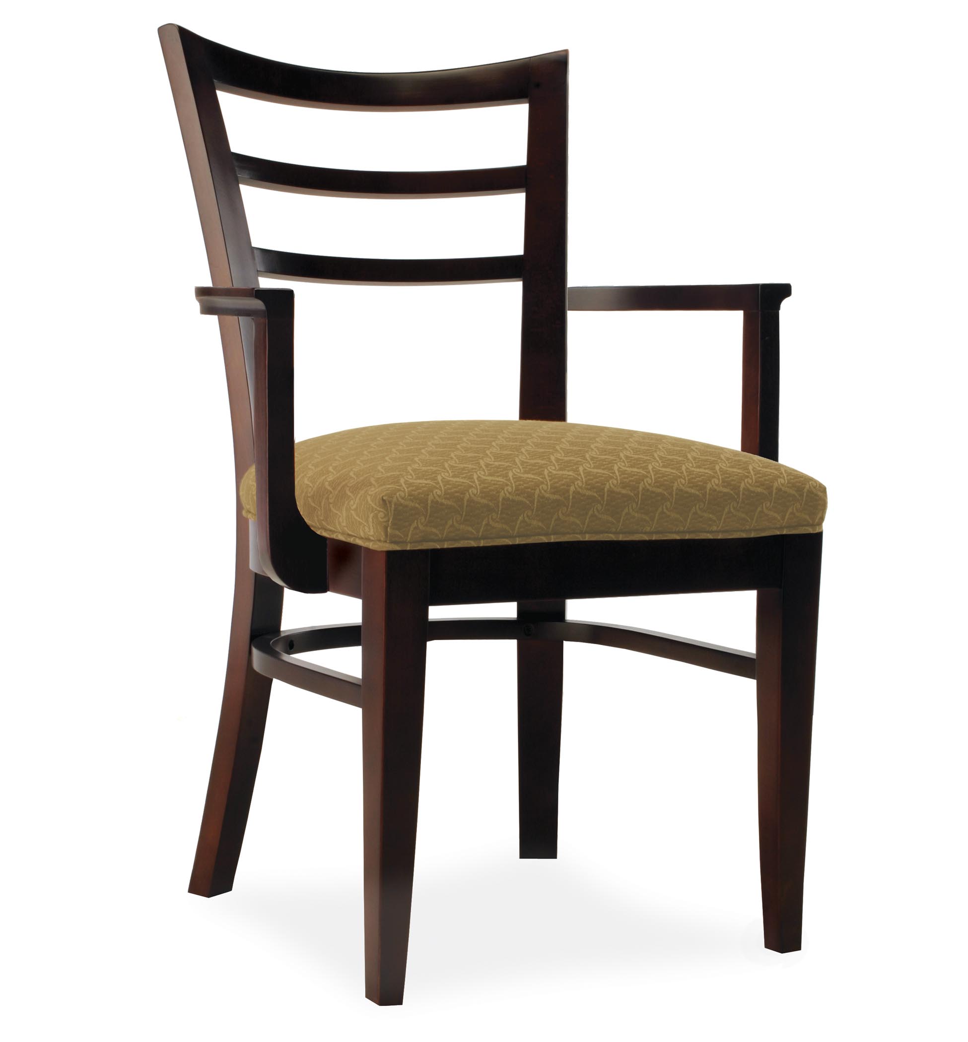 4356-1 Wood Arm Chair