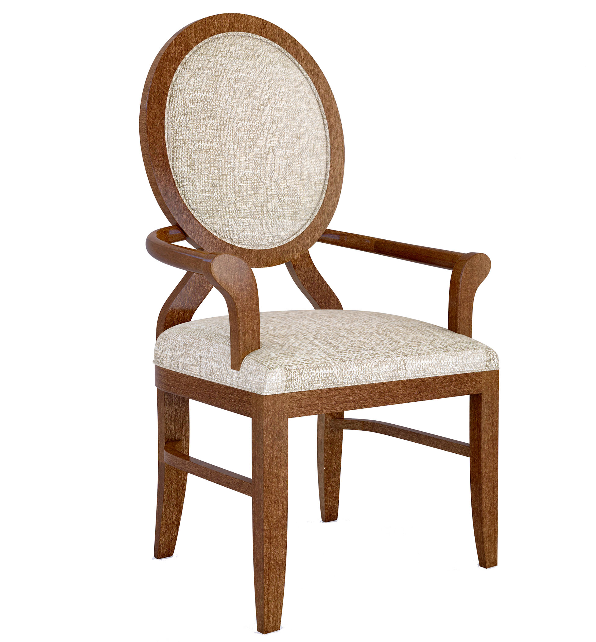 G5668 Wood Arm Chair